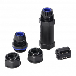 ORNO Konektor kablowy prosty IP68, 5x6mm2 OR-AE-13604