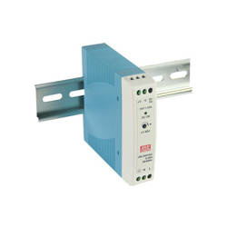 MEAN WELL Zasilacz impulsowy na szynę DIN Uwe: 100-240V AC, Uwy: 12V DC Iwy: 0-1.67A moc: 20W MDR-20-12
