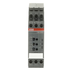 ABB Przekaźnik nadzorczy prądu CM-SRS.21S 24-240V AC/DC w zakresie B-C=3mA-30mA, 10-100mA, 0.1-1A RMS; styk: 250V/4A 2 c/o