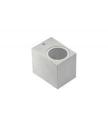 GTV Oprawa ścienna dwukierunkowa, TIAGO KW, GU10, MAX. 2x35W, IP54, AC220-240V, 50/60Hz, inox