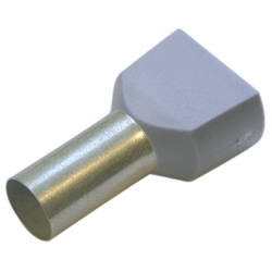 HAUPA Końcówki izolowane HI 2x0,75/8 270780