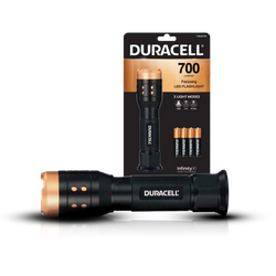 DURACELL Latarka ZOOM aluminium 700lm/zasięg: 120m 4xAAA