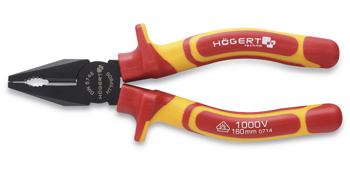 Hogert Szczypce uniwersalne izolowane 180mm, 1000V, CrNi, HT1P905