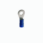 Końcówka kablowa oczkowa izolowana LI 2,5/8 niebieska; przekrój: 1,5 - 2,5 mm²; śruba: M8