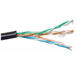 SecurityNET Kabel U/UTP kat. 5e PE zewnętrzny (outdoor) żelowany odcinek: 500mb