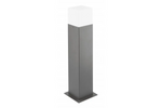 GTV Oprawa ogrodowa LARGO-P 50,E27,MAX.15W,IP44,AC220-240V,50-60Hz,słupek,grafit OS-LARGP40-30