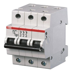 ABB Wyłącznik nadmiarowo-prądowy serii STANDARD 3-polowy D 50A 6kA S203-D50 2CDS253001R0501