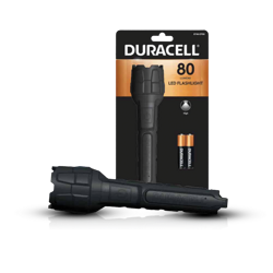 DURACELL Latarka gumowa 80lm/zacięg: 30m 2xAA
