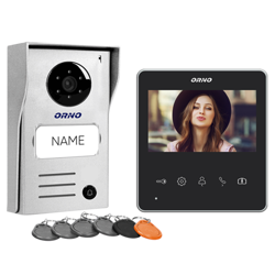 ORNO Zestaw wideodomofonowy bezsł. kolor, 4,3", NAOS RFID
OR-VID-SH-1074