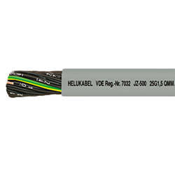 Przewód sterowniczy elastyczny żyły numerowane JZ-500 12G0,75 mm² 300/500V