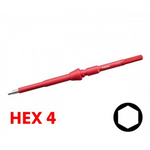 HAUPA Klinga vde tORQUE HEX4X 195 MM 102766