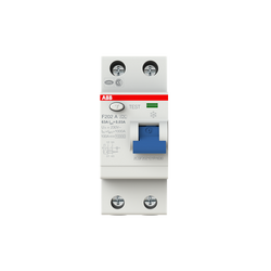 ABB Wyłącznik różnicowo-prądowy serii STANDARD F202-A-63/0,03; 2-polowy; typ A; I=63A; In= 30mA