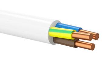 Przewód instalacyjny okrągły YDY 3x2,5 mm² 750V Elektrokabel