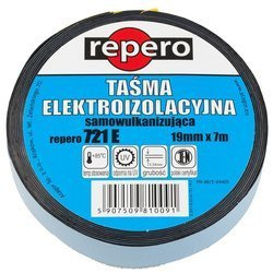 REPERO 721 Taśma izolacyjna samowulkanizująca trójwarstwowa z przekładką 19mm x 3m; grubość: 0,51mm