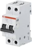 ABB Wyłącznik nadmiarowo-prądowy serii STANDARD 2-polowy C 2A 6kA S201-C2-NA