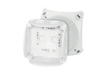 HENSEL Puszka odgałęźna z dławnicami membran., 104x104x70mm, bez zacisków IP66 DK 0400 GZ