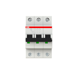 ABB Wyłącznik nadmiarowo-prądowy serii STANDARD 3-polowy B 25A 6kA S203-B25 2CDS253001R0255