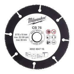 Milwaukee Uniwersalna tarcza tnąca z węglikiem 76mm-5szt