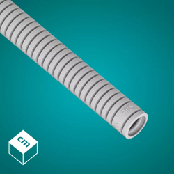 AKS Rura elektroinstalacyjna karbowana PCV-U 320N - RKGL 25/19mm szara 25 metrów