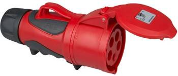 PCE Gniazdo siłowe przenośne GRIP 16A 5P 400V 3P+Z+N IP67; 2153-6