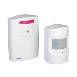 ORNO Czujnik ruchu z sygnalizacją bezprzewodową, IP44, 120m, lerning system, bateryjny OR-MA-705