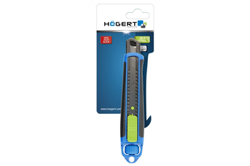 Hogert Nóż z ostrzem wymiennym18mm, ostrze ze stali SK4 HT4C613