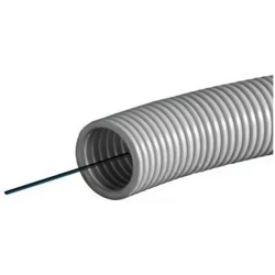 Rura bezhalogenowa giętka z pilotem ICTA 3422 FI 32/ mm 750N RAL7037 klasa UL94: V0 /50mb/
