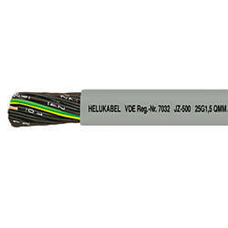 Przewód sterowniczy elastyczny żyły numerowane JZ-500 5G16 mm² 300/500V