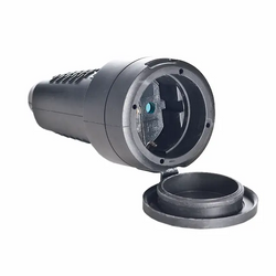 FAMATEL Gniazdo gumowe przenoścne z bolcem 16A 3P IP44 2109