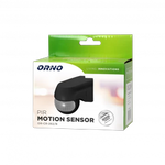 ORNO Czujnik ruchu 220st. 1200W, IP44, 3 rodzaje montażu, czarny OR-CR-262/B
