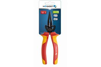 Hogert Szczypce wydłużone proste 160mm, 1000V, VDE, HT1P913