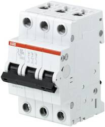 ABB Wyłącznik nadmiarowo-prądowy serii STANDARD 3-polowy C 80A 6kA S203-C80 2CDS253001R0804
