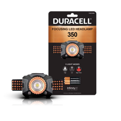 DURACELL Latarka czołowa 350lm/zasięg: 60m 3xAAA