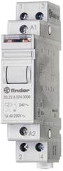 FINDER Przekaźnik impulsowy, 2 zestyki zwierne (2Z 16A) styk AgSnO2, 24V DC 20.22.9.024.4000