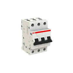 ABB Wyłącznik nadmiarowo-prądowy serii STANDARD 3-polowy C 6A 6kA S203-C6 2CDS253001R0064