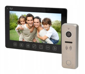ORNO Zestaw wideodomofonowy, bezsłuchawkowy, kolor, LCD 7", menu OSD, czarny EXEDRA OR-VID-EX-1033/B