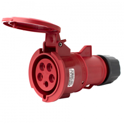 FAMATEL Gniazdo siłowe przenośne 32A/5 400V IP44 23303