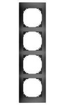 VESTRA Ramka 4-krotna czarna 3874-09