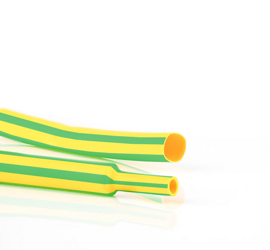 CELLPACK Rura cienkościenna termokurczliwa bez kleju CR 2,4/1,2 żółto-zielony