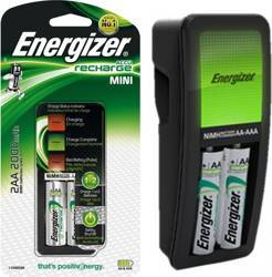 ENERGIZER Ładowarka Mini + 2 sztuki akumulatory Power Plus AA 2000mAh
E300701300