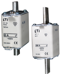 ETI Wkładka topikowa przemysłowa szybka NH000/WT-00C gF 50A/400V