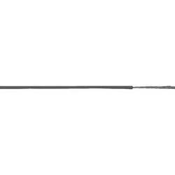 Przewód w izolacji silikonowej, bezhalogenowy SiF 1x1 mm² czarny, 300/500V temp. pracy: -60°C - +180°C