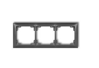 DECO Ramka uniwersalna potrójna z tworzywa DECO Soft  11DRSO-3