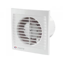 VENTS Wentylator osiowy biały 100STH wyłącznik czasowy: 1-25min. higrostat, średnica: Ø100mm; wydajność: 95m³/h; 14W 230V AC