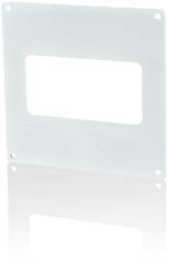 VENTIKA Kołnierz przyścienny do kanału płaskiego 110x55 mm biały KP55-9