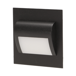 ORNO Oprawa schodowa Draco Led czarny 6000K OR-OS-1529L6/B