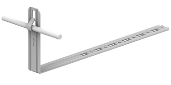 AN-KOM Uchwyt dach. regul. Z-zagięcie L=28cm, H=13,5cm /AN-19K/