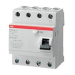 ABB Wyłącznik różnicowo-prądowy serii HOME FH204-AC-40/0,3; 4-polowy; typ AC; I=40A; In= 300mA 2CSF204003R3400