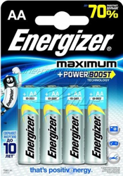 ENERGIZER Maximum Bateria AA (LR6) 1,5V 4 sztuki