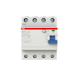 ABB Wyłącznik różnicowo-prądowy serii STANDARD F204-A-63/0,03; 4-polowy; typ A; I=63A; In=30mA